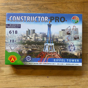 NIB Alexander Toys Constructor PRO Eiffel Tower 5 in 1
